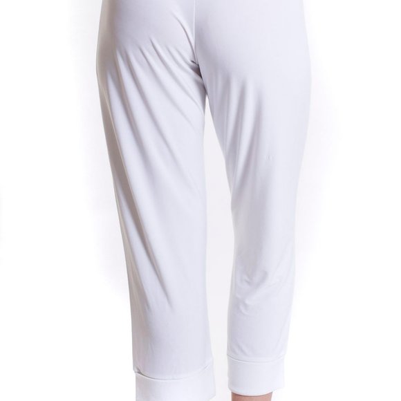 Vecceli Italy Women's Portofino Cuffed Capri Pant - Picture 3 of 3